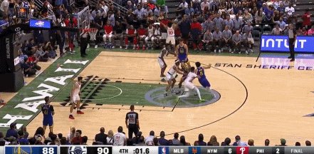 开云体育入口-落选秀神仙三分绝杀快艇 勇士淘宝仅花仨瓜俩枣